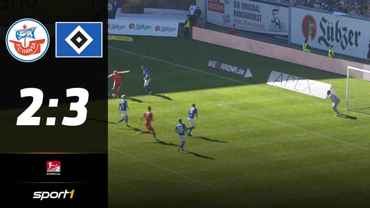 Feuer überschattet HSV-Freude
