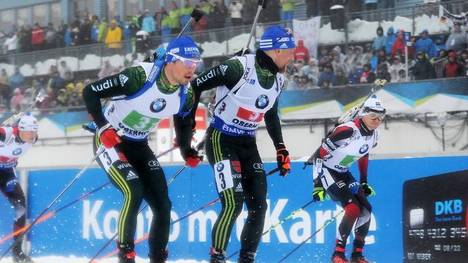 Erik Lesser und Simon Schempp gehören zu den deutschen Biathlon-Stars