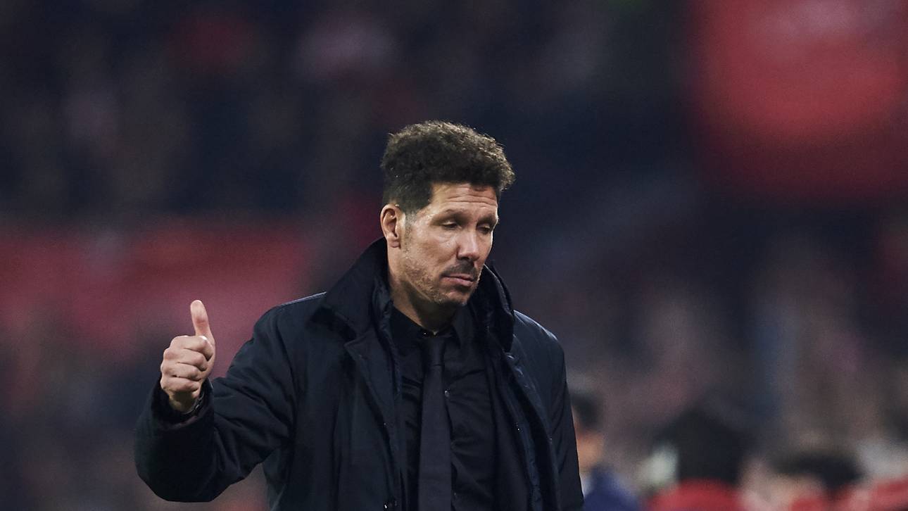 Atletico-Coach drei Spiele gesperrt