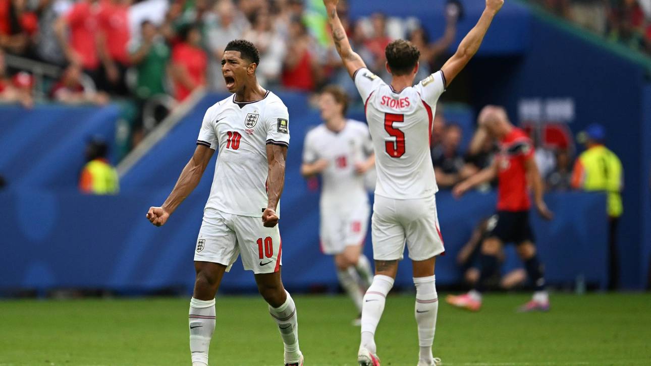 Zweimal Bellingham: England ringt Norwegen nieder