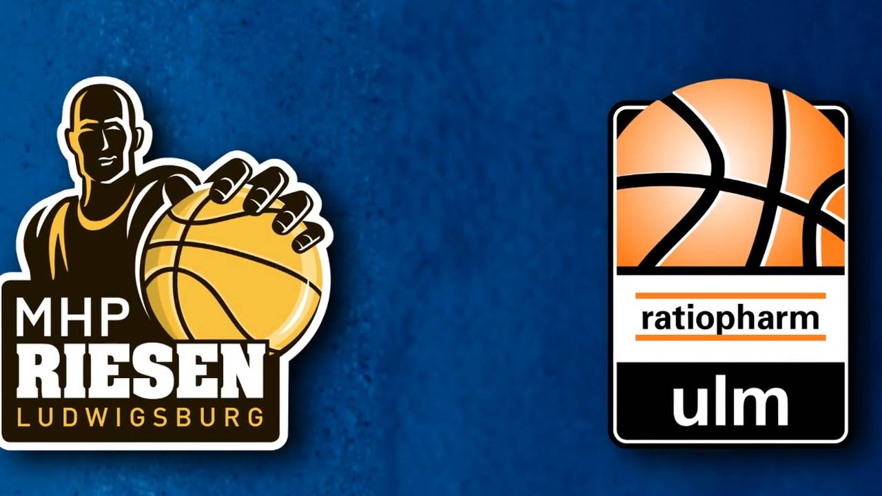 MHP RIESEN Ludwigsburg - ratiopharm ulm | BBL-Highlights im Video