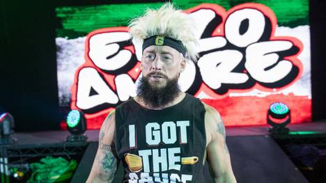 Enzo Amore hielt den Cruiserweight Title der Wrestling-Liga WWE