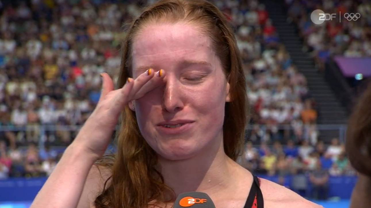 Deutsches Tränen-Interview im TV