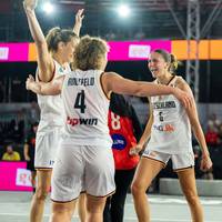 Die deutschen Basketball-Frauen haben bei der 3x3-WM in Wien durch Siege gegen Polen und Australien die K.o.-Runde erreicht.