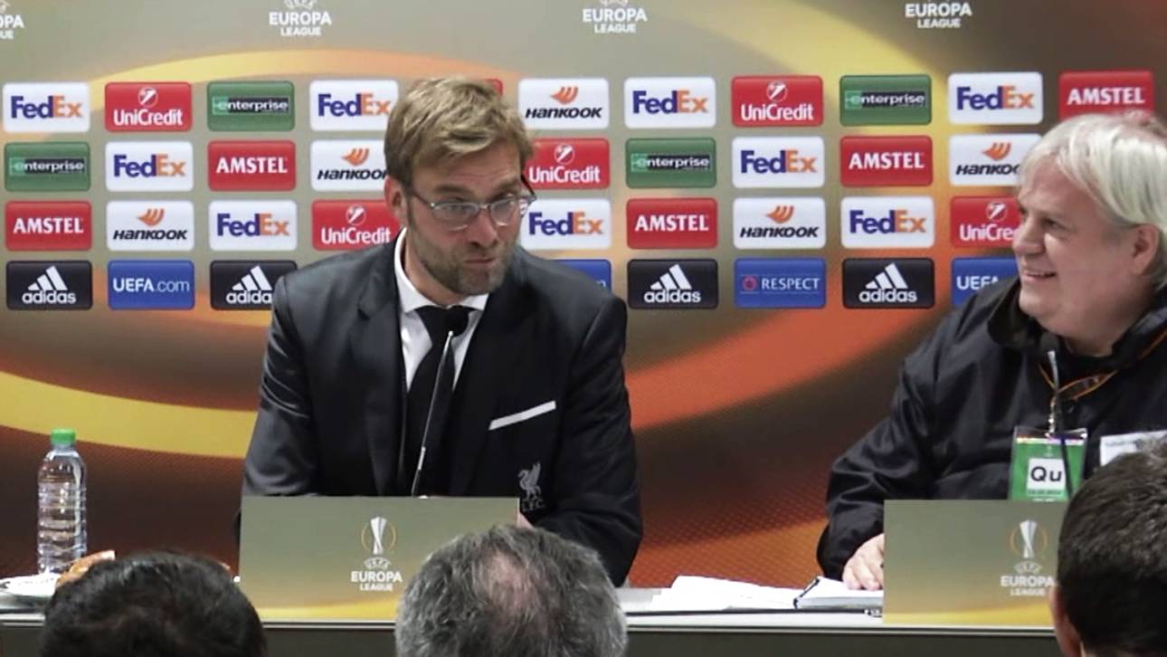 Klopp bringt Dolmetscher ins Schwitzen