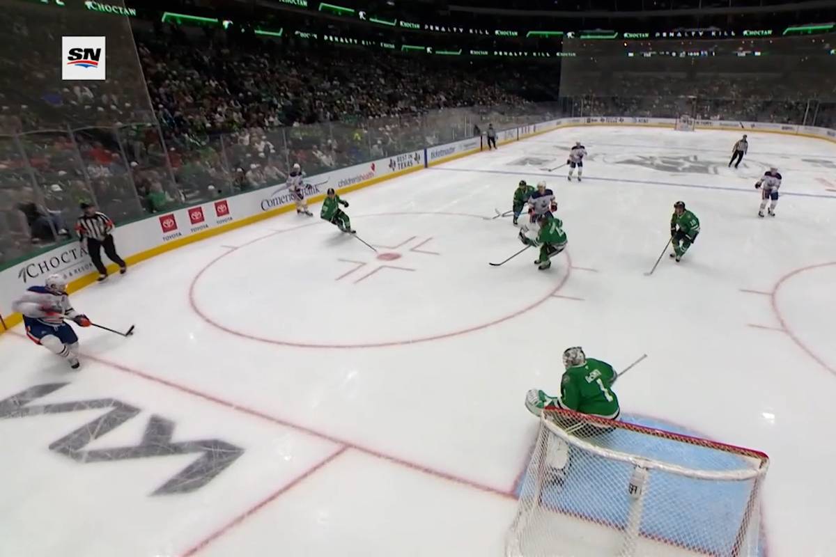 Draisaitl-Traumtor aus unmöglichem Winkel