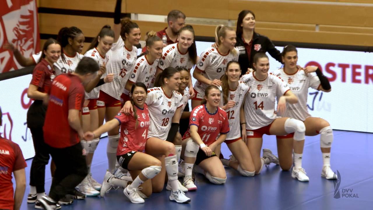 SC Potsdam steht im DVV-Pokalfinale nach Sieg über die Roten Raben Vilsbiburg