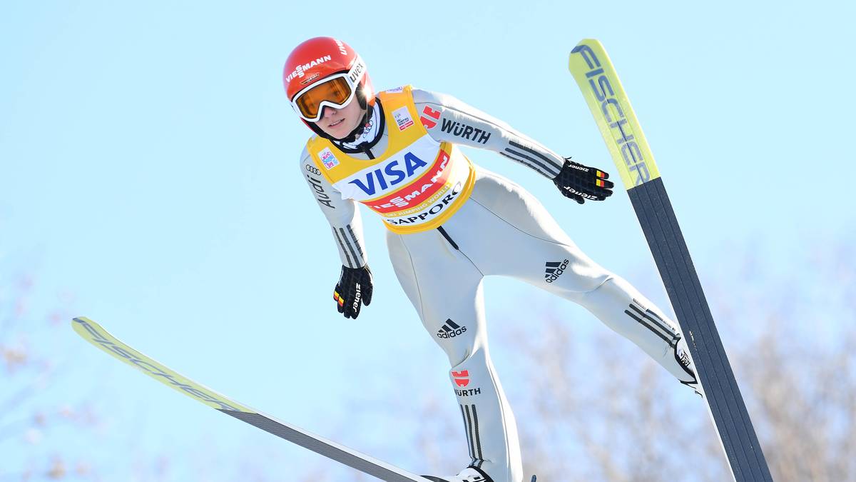 SKISPRINGEN - KATHARINA ALTHAUS (SC Oberstdorf): Medaillenfavoritin