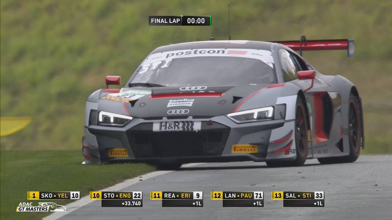 ADAC GT Masters: Überraschungssieg für Yelloly und Skoog