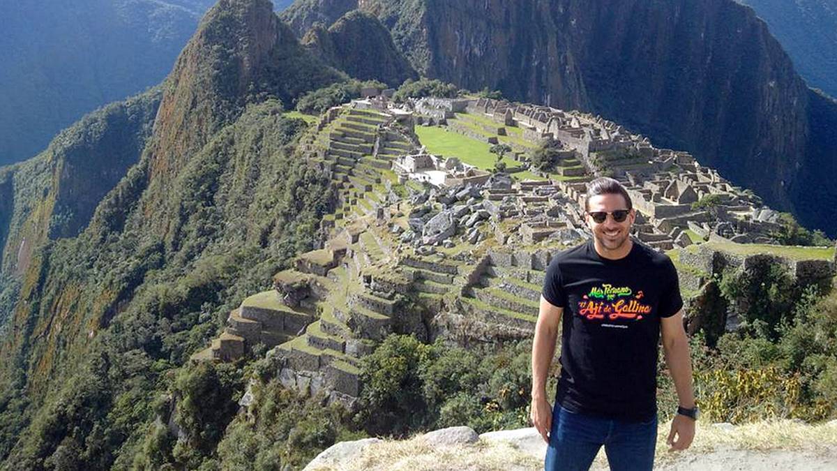 Urlaub in der Heimat: Ex-Bayern-Stürmer Claudio Pizarro verbringt seine Zeit in Machu Picchu, einer gut erhaltenen Ruinenstadt in Peru