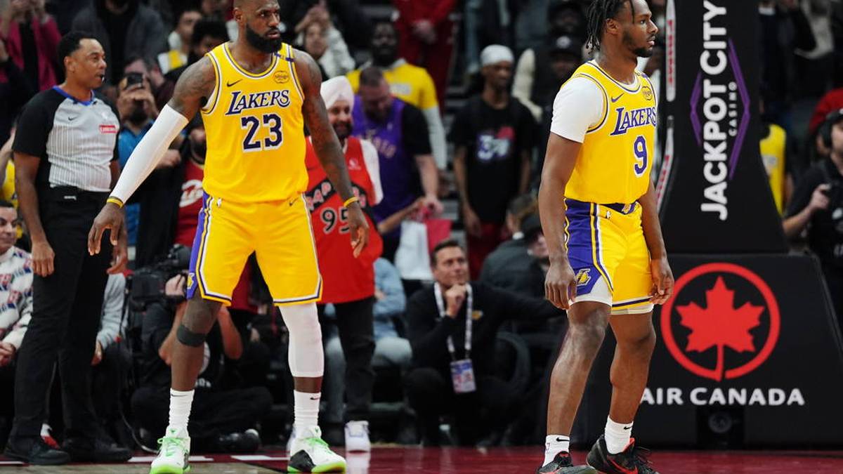 Lakers sorgen sich um Bronny