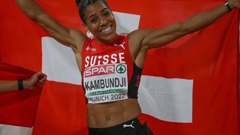 Kambundji holt Gold für die Schweiz über die 200 m