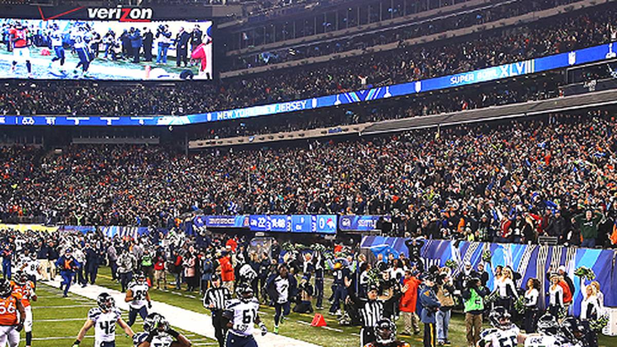 Harvin kann während der Saison wegen verschiedener Verletzungen nur selten spielen, landet aber das Big Play zum unglaublichen 29:0