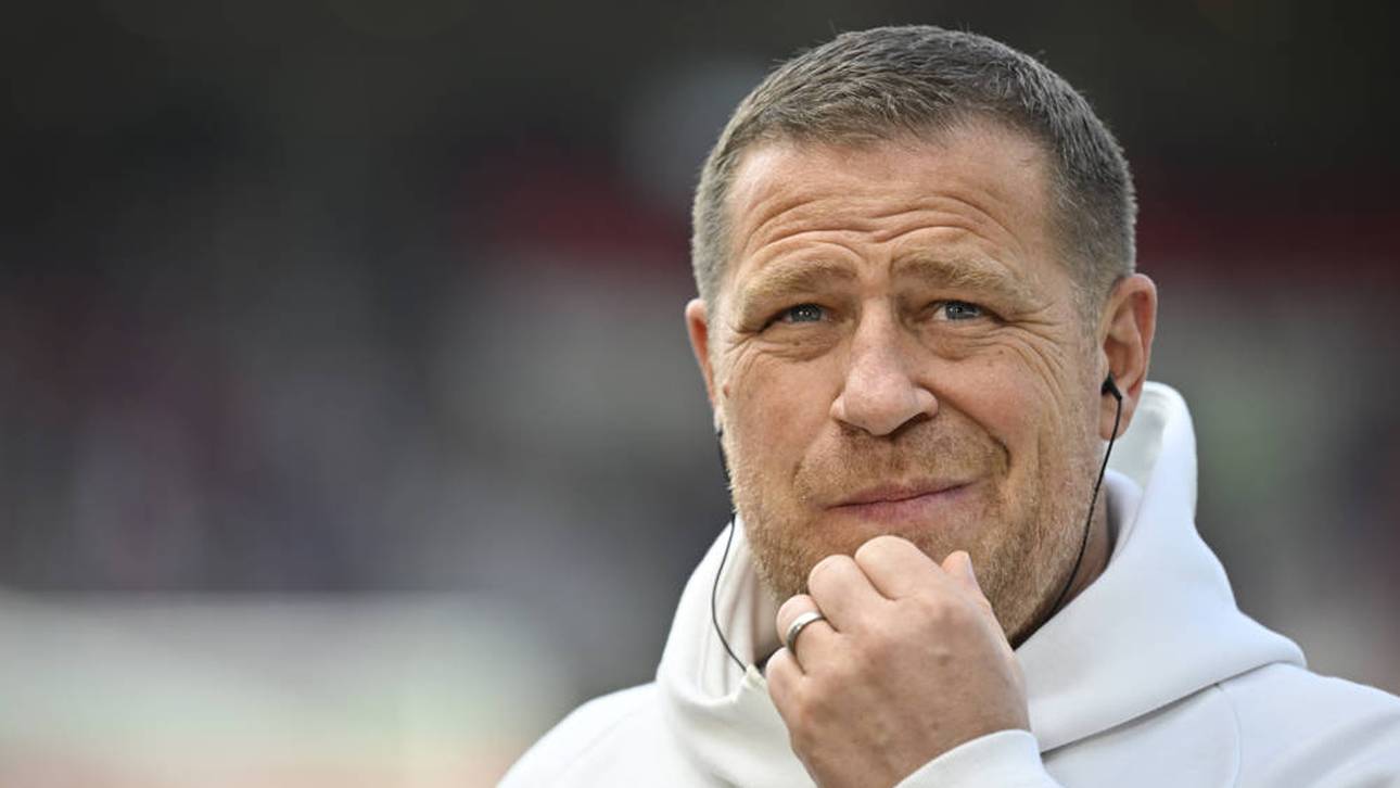 Max Eberl schaut nachdenklich