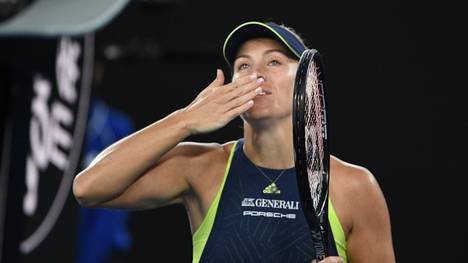 Angelique Kerber nimmt bei den Australian Open 2017 den Sieg ins Visier