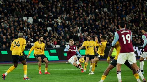 Bowen trifft zum 2:1 für die Hammers