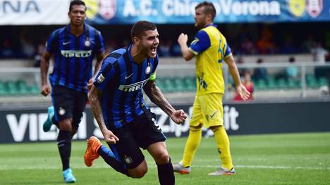 Mauro Icardi schießt Inter Mailand zum vierten Sieg im vierten Spiel