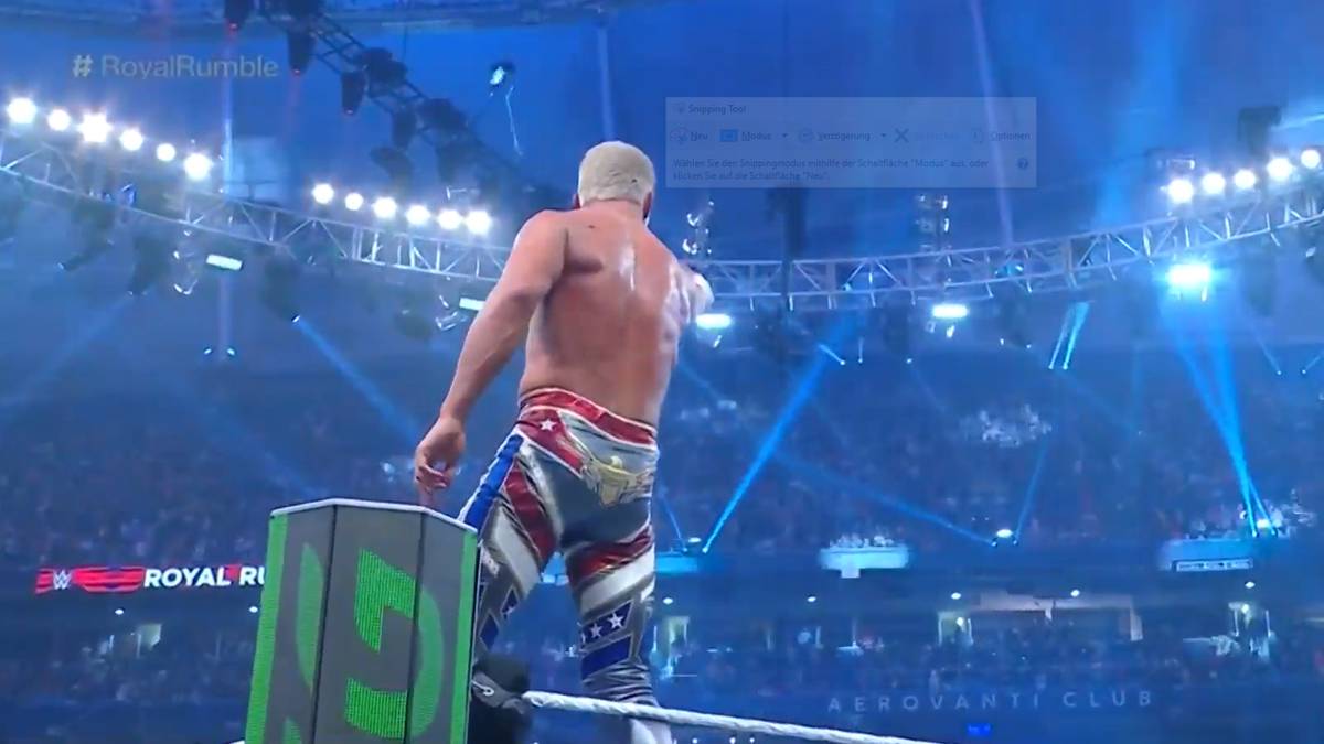 Die wegweisende Schlussszene des WWE Royal Rumble
