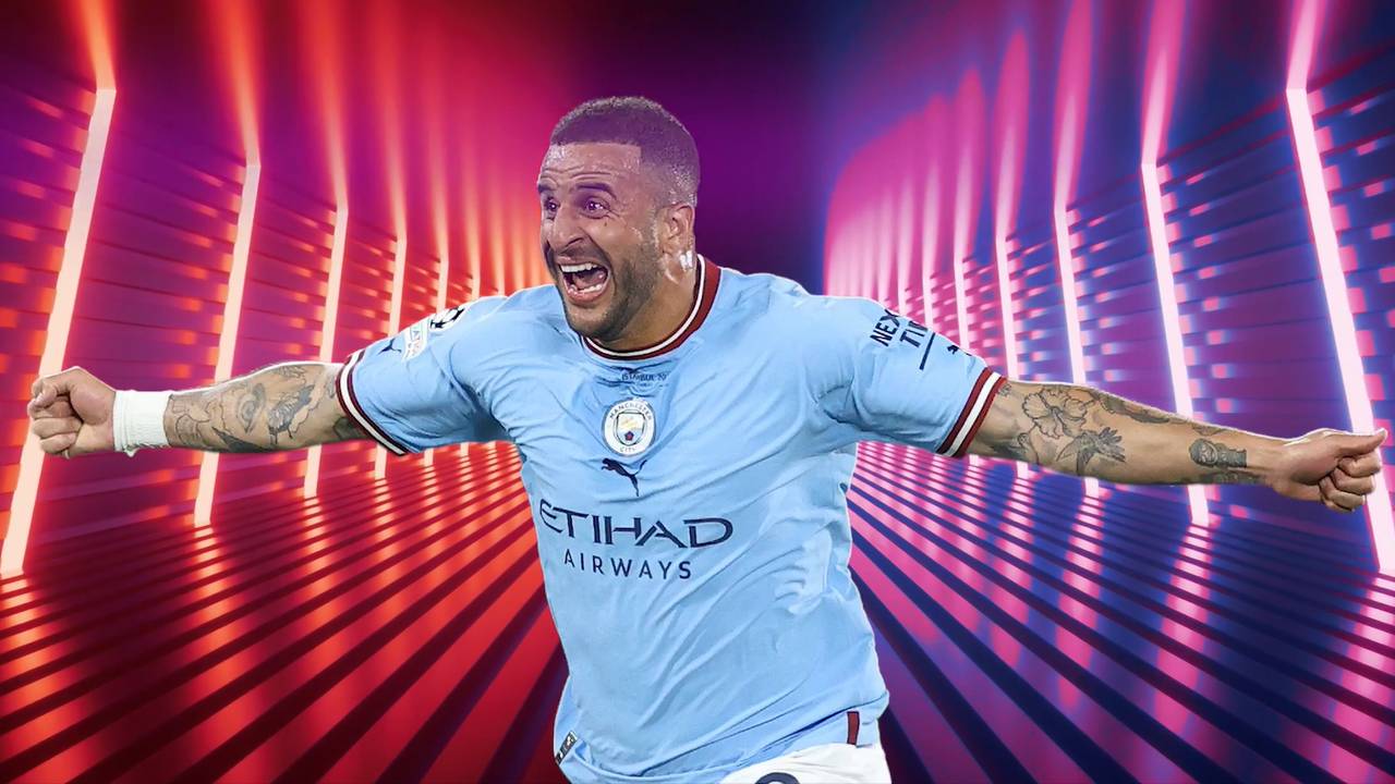 So performte Bayerns Abwehr-Flirt Kyle Walker bei Triple-Sieger Manchester City