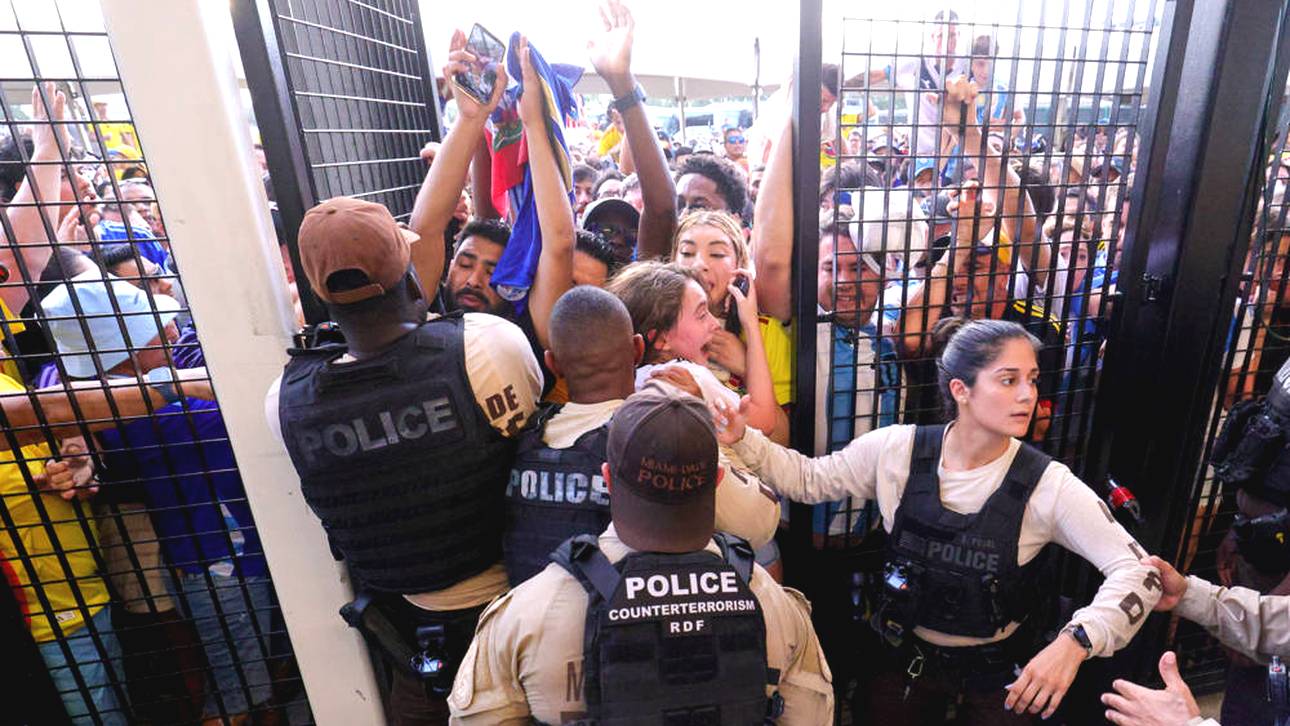 Unfassbare Szenen beim Copa-Finale