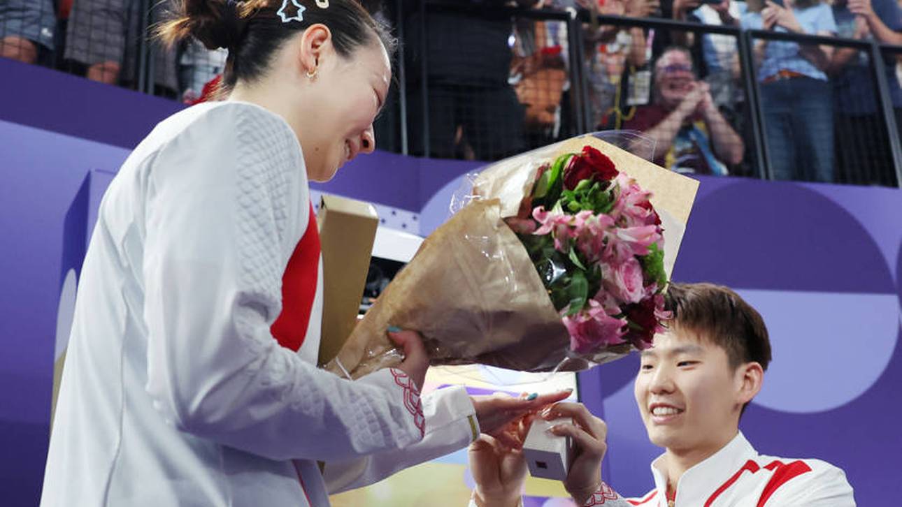 Heiratsantrag nach Olympia-Gold