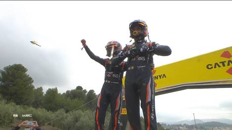 Hyundai-Pilot Thierry Neuville hat die Rallye Spanien gewonnen und damit seinen Erfolg aus dem Jahr 2019 wiederholt. Während Neuville seinen zweiten Saisonsieg feierte, hielt Elfyn Evans mit Rang zwei seine WM-Chancen am Leben.