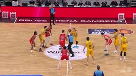 Spiel Highlights zu Bamberg Baskets - Tigers Tübingen 