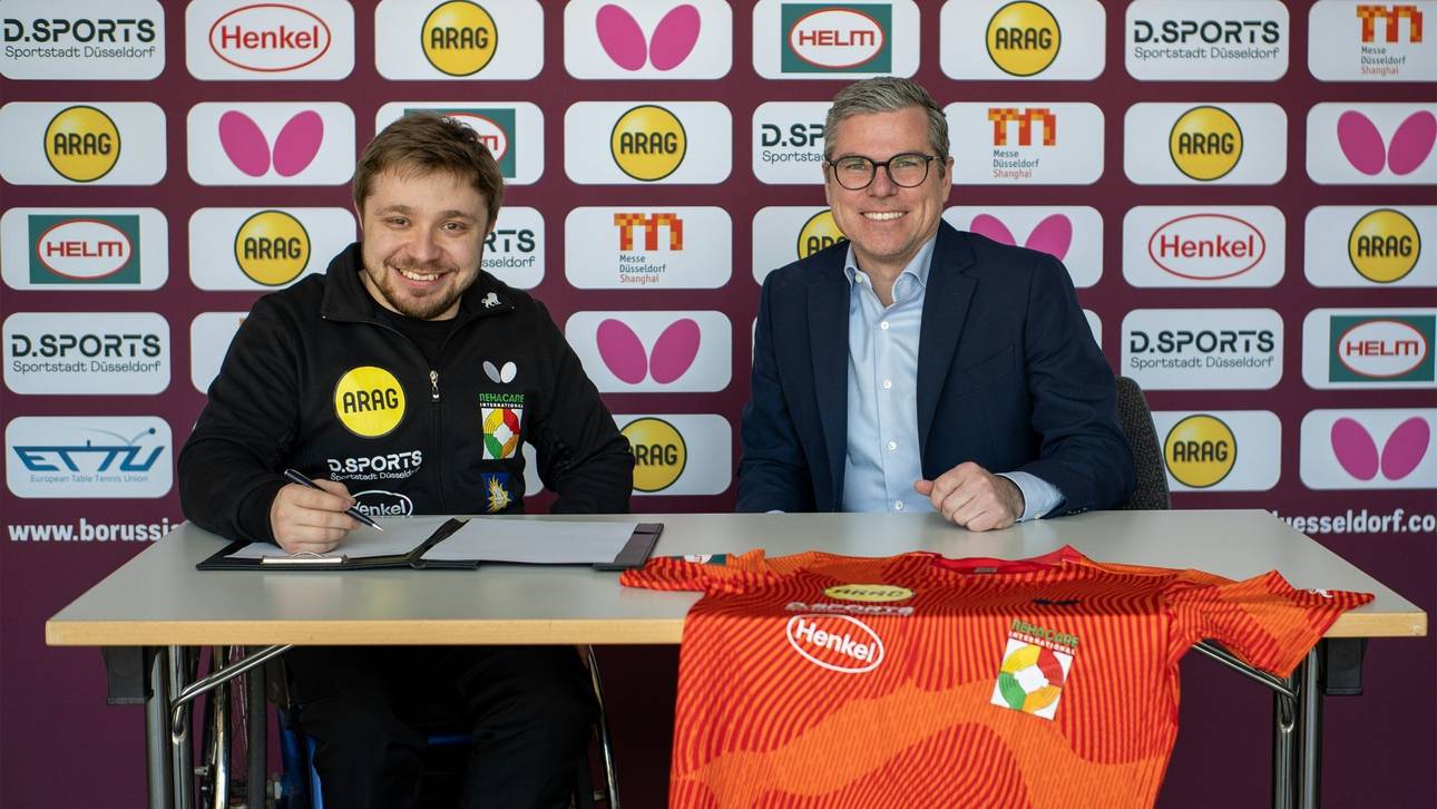 Para Tischtennis: Baus bleibt bei der Borussia