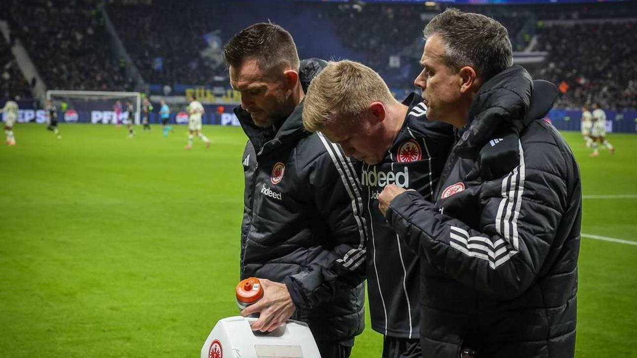 Jonathan Burkardt (M.) musste verletzungsbedingt raus