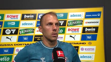 Kölns Marvin Schwäbe spricht im Interview über die Niederlage gegen Borussia Dortmund, Kontant zum DFB-Team und eine mögliche Teilnahme an der Heim- EM 2024.