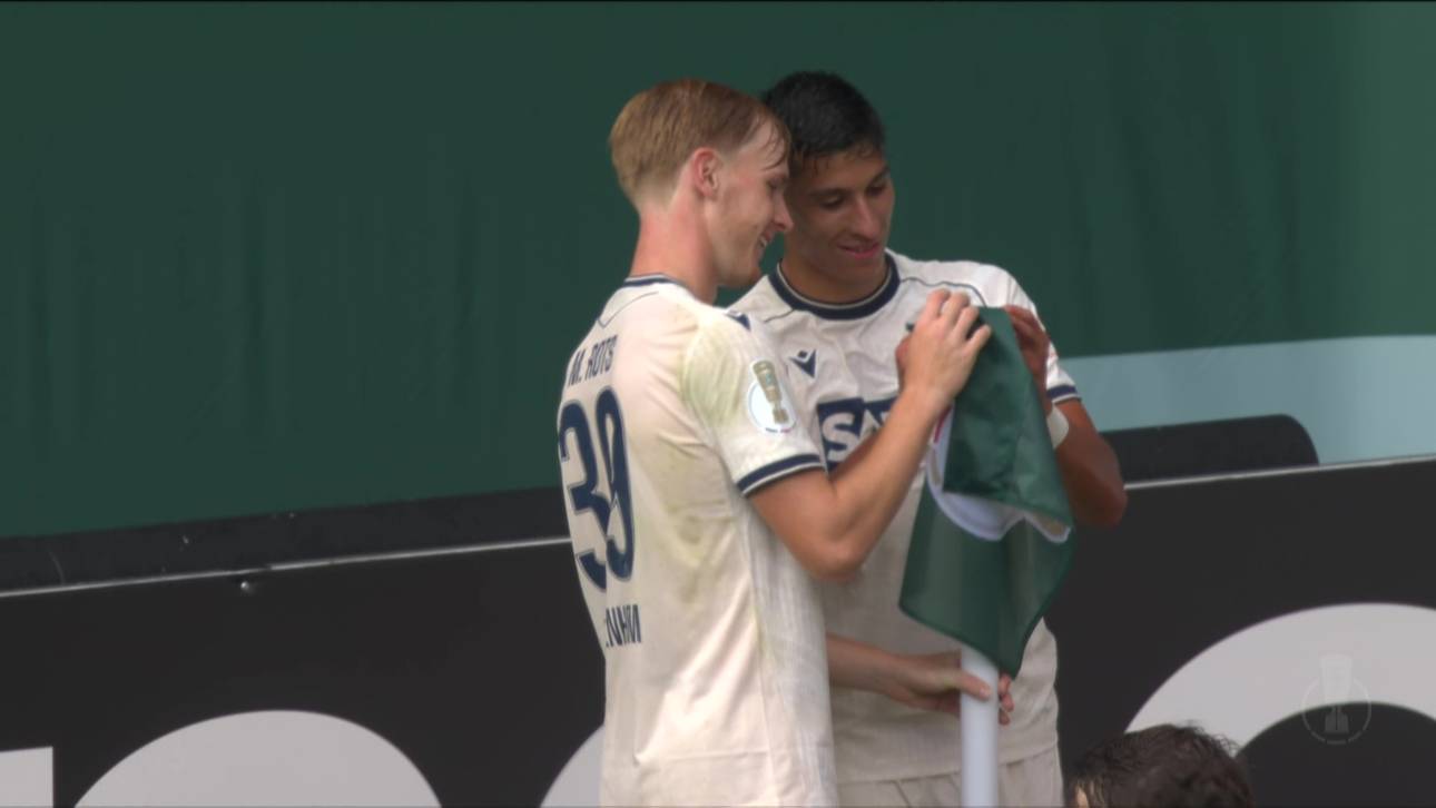 Nur die Eckfahne bereitet Hoffenheim Probleme