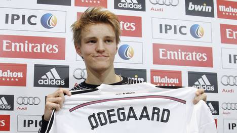 Martin Odegaard wechselte aus Norwegen zu Real Madrid