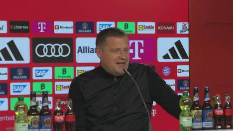 Vincent Kompany und Max Eberl sprechen über das letzte Spiel von Thomas Müller im Trikot des FC Bayern in der Allianz Arena.