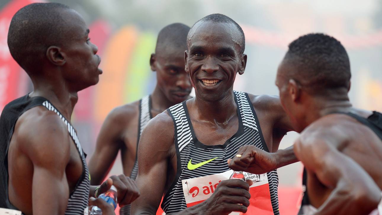 Kipchoge peilt Marathon-Rekord an