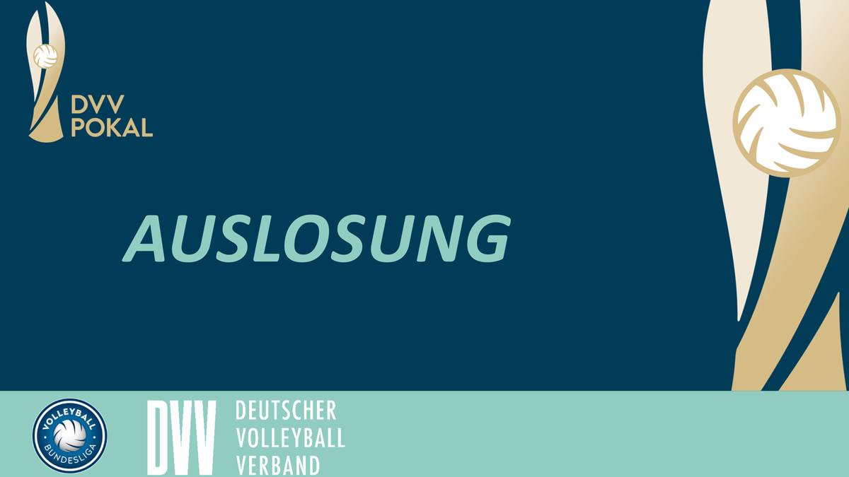 Volleyball: Auslosung zum DVV-Pokal der Frauen
