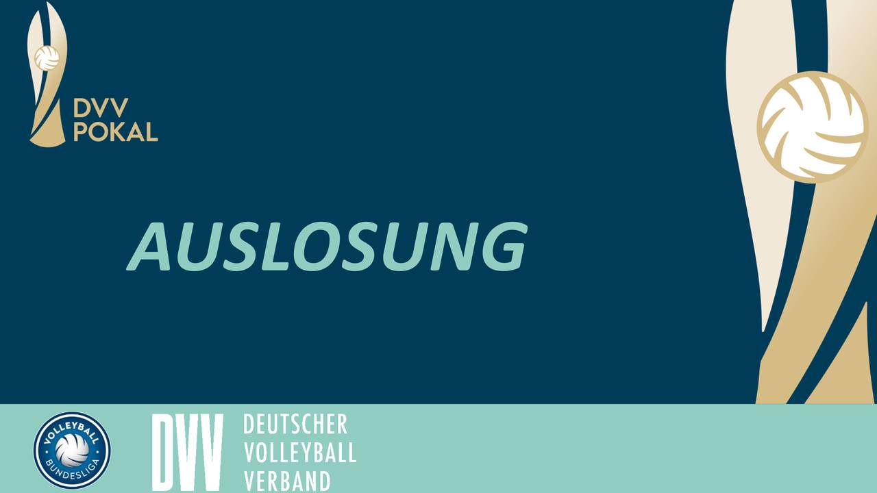 Volleyball Frauen: Pokalauslosung des DVV und der VBL für die Achtelfinalpartien