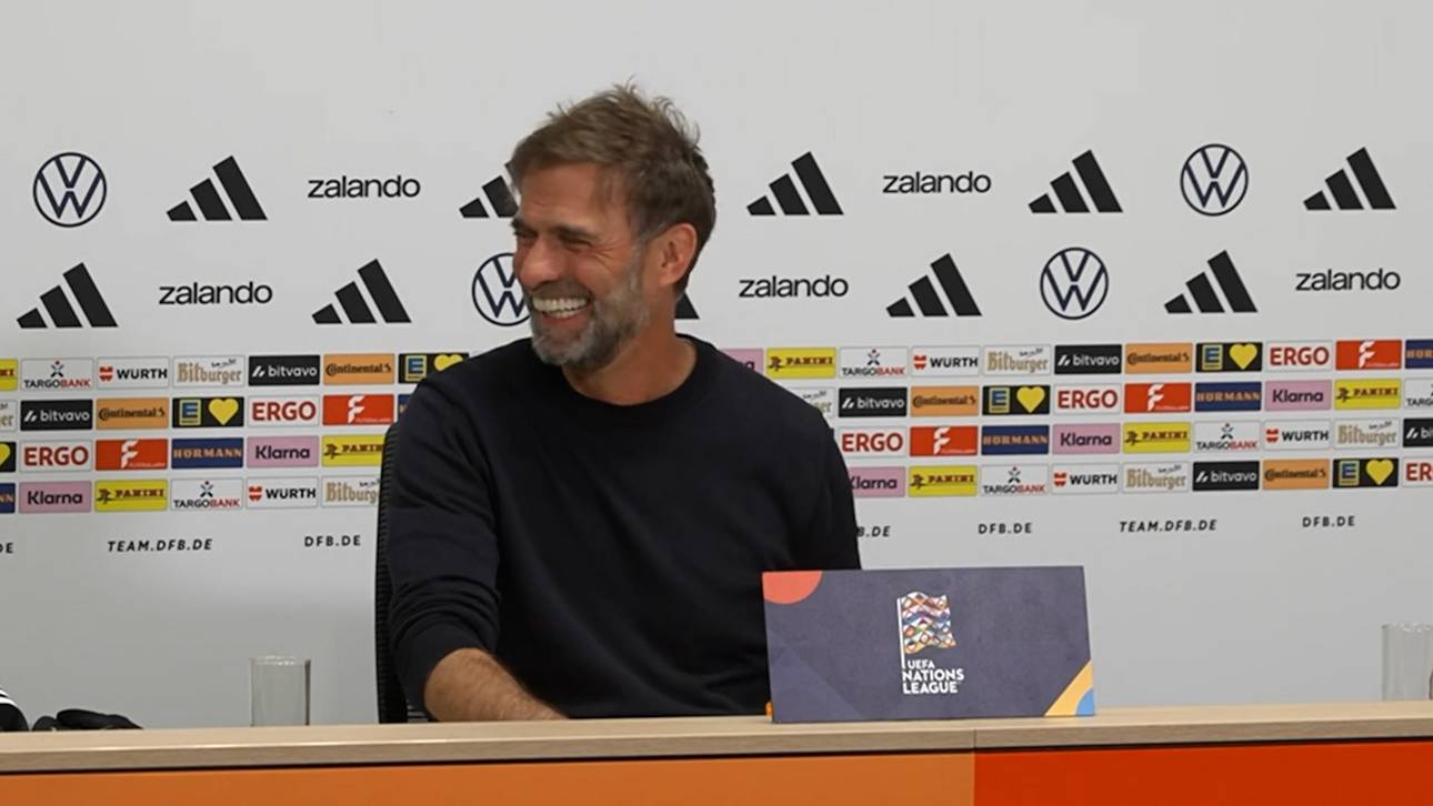 Frech! Für den größten Lacher der PK sorgte nicht Klopp
