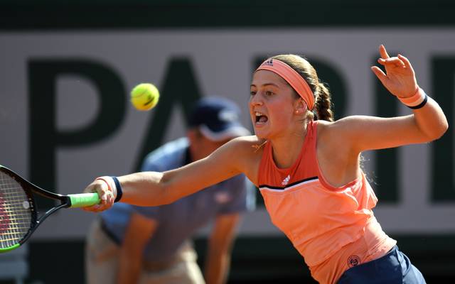 Tennis Jelena Ostapenko Bei French Open In Runde Eins Raus