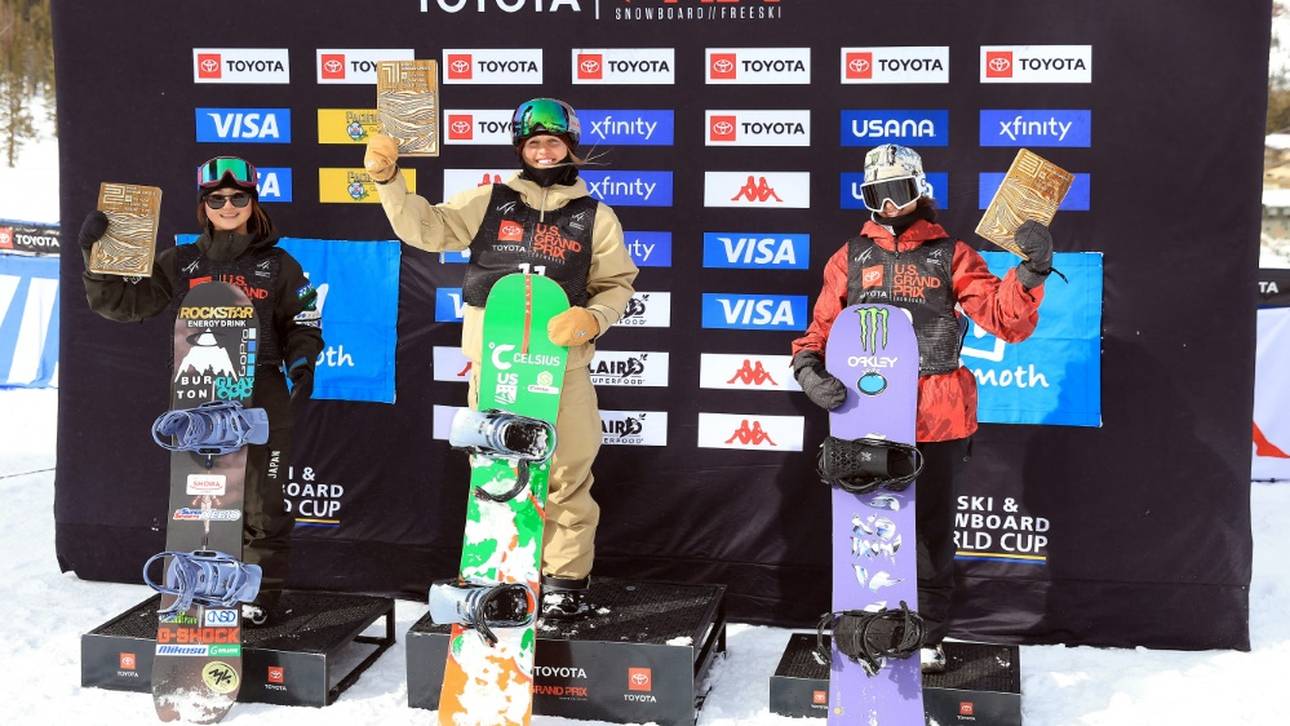 Snowboard: Morgan Dritte in Mammoth Mountain