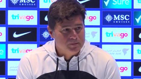 Chelsea-Trainer Mauricio Pochettino verließ vor Abpfiff der ersten Hälfte die Seitenlinie! Er musste auf die Toilette um anschließend genug Zeit für die Analyse der ersten Halbzeit zu haben.