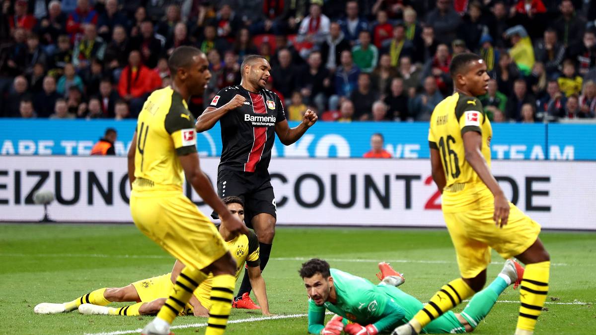 NEHMER-QUALITÄTEN UND MORAL: Bei der Werkself gewann Dortmund erstmals seit viereinhalb Jahren wieder trotz eines Zwei-Tore-Rückstands – das dokumentiert, wie gefestigt der BVB inzwischen ist. "Immer daran glauben, du machst ein Tor und du bist wieder da", kommentierte Favre die Aufholjagd knapp