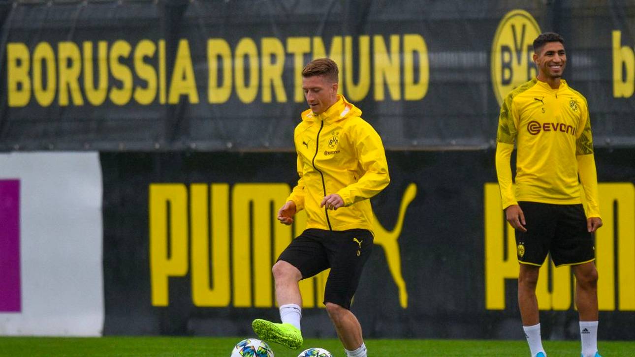 Comeback? Reus im Teamtraining