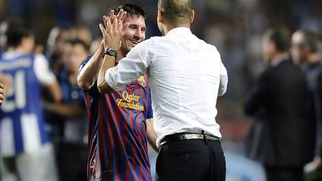 Steigen mit der Vertragsverlängerung von Trainer Pep Guardiola für Manchester City auch die Chancen auf einen Deal mit Lionel Messi? 