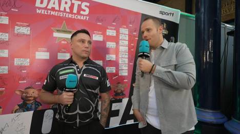 Gerwyn Price spricht vor dem Viertelfinale der Darts WM 2025 gegen Chris Dobey mit SPORT1 über seine größte Motivation und ein besonderes Hobby.