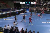 Die Highlights der Partie HC Erlangen - ThSV Eisenach aus der Handball-Bundesliga im Video.