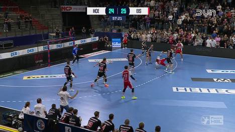 Die Highlights der Partie HC Erlangen - ThSV Eisenach aus der Handball-Bundesliga im Video.