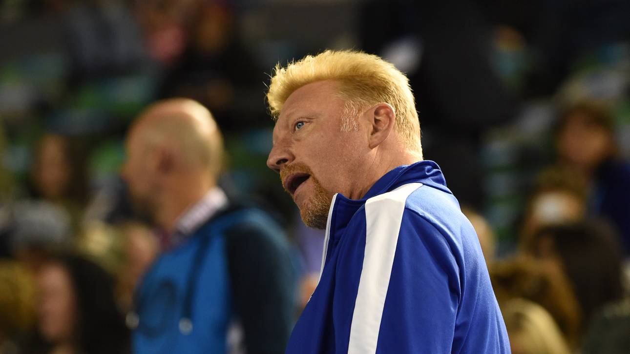 Boris Becker haderte manchmal mit seinem Schützling Novak Djokovic