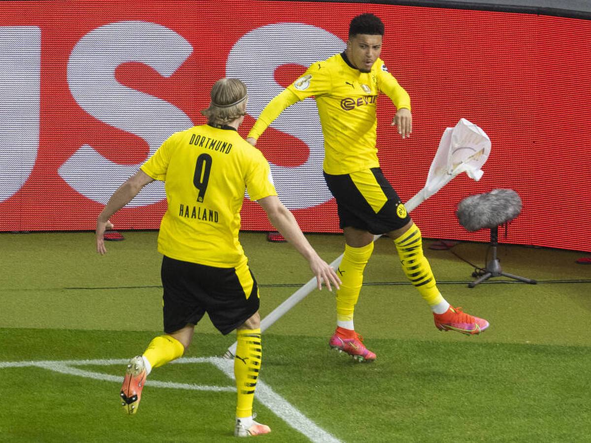 Bvb Leipzig Jadon Sancho Und Erling Haaland Mit Historischen Treffern