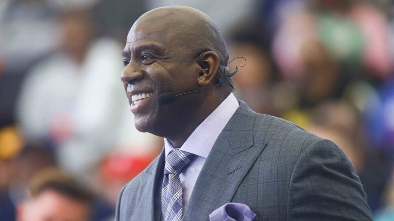 Magic Johnson war zwischen Februar 2017 und April 2019 Präsident des Basketball-Geschäfts bei den Lakers