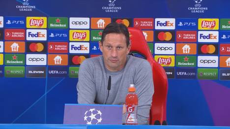 Roger Schmidt adelt seinen Stürmer Goncalo Ramos und spricht über den wichtigen Sieg von Benfica Lissabon in der Champions League. 